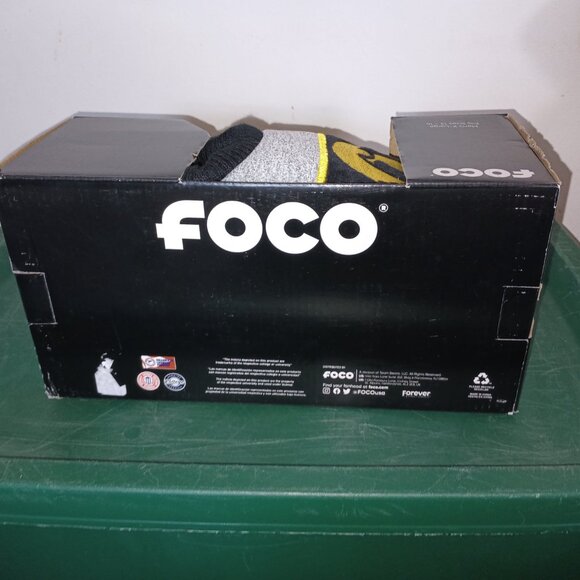 NEW Men's FOCO Iowa Hawkeyes Cup Sole Slippers X Large 13-14 - Picture 4 of 6